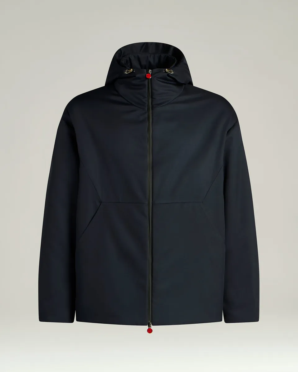 Kiton Outerwear Jacke Technical Navy Gr 50