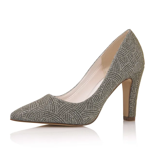 Rainbow Club Luxe Collection Fera Pumpe Bronze Metallic 9 cm