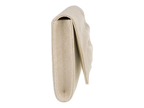 Rainbow Club Handbags Carlotta Brauttasche Champagner Satin