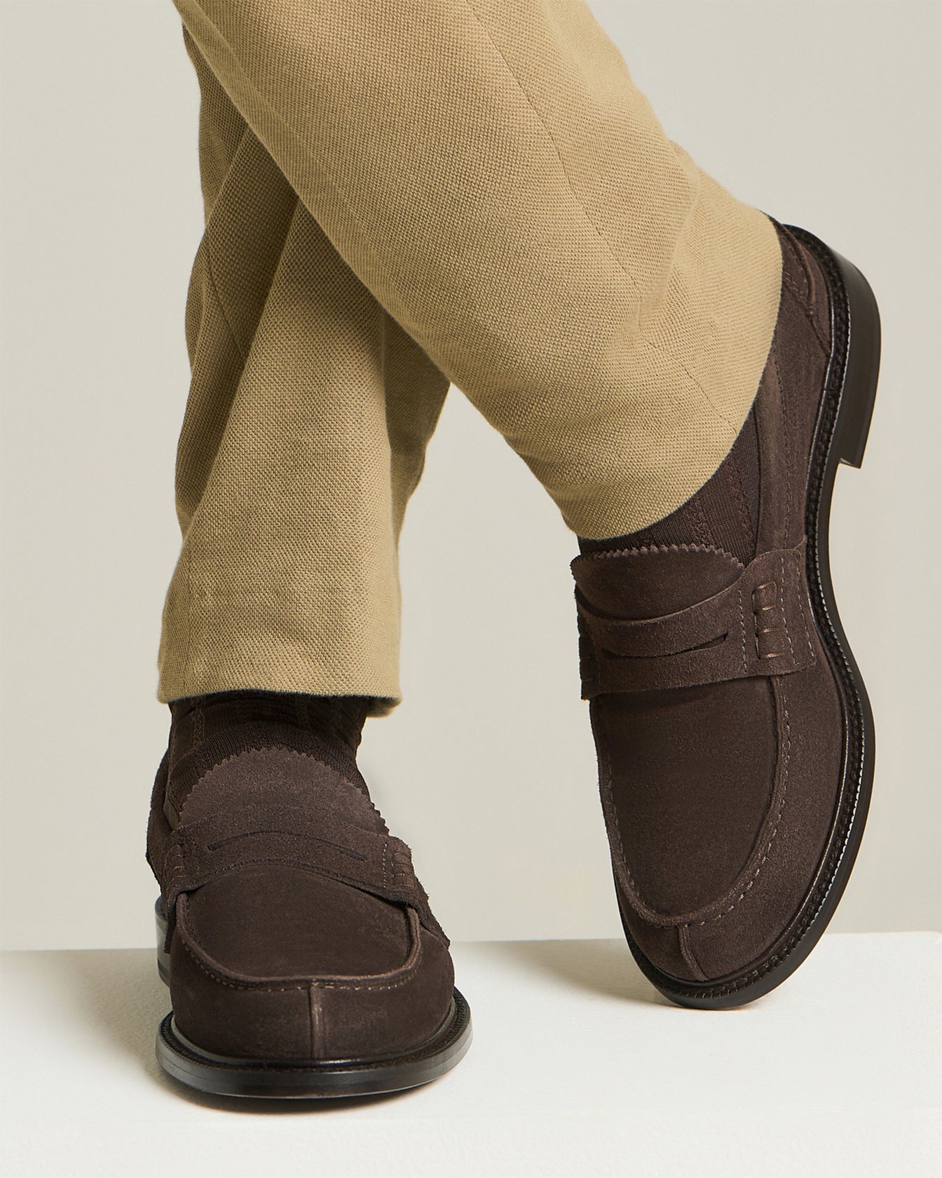 Kiton Shoes Loafer Wildleder Kalb elegant Slipper