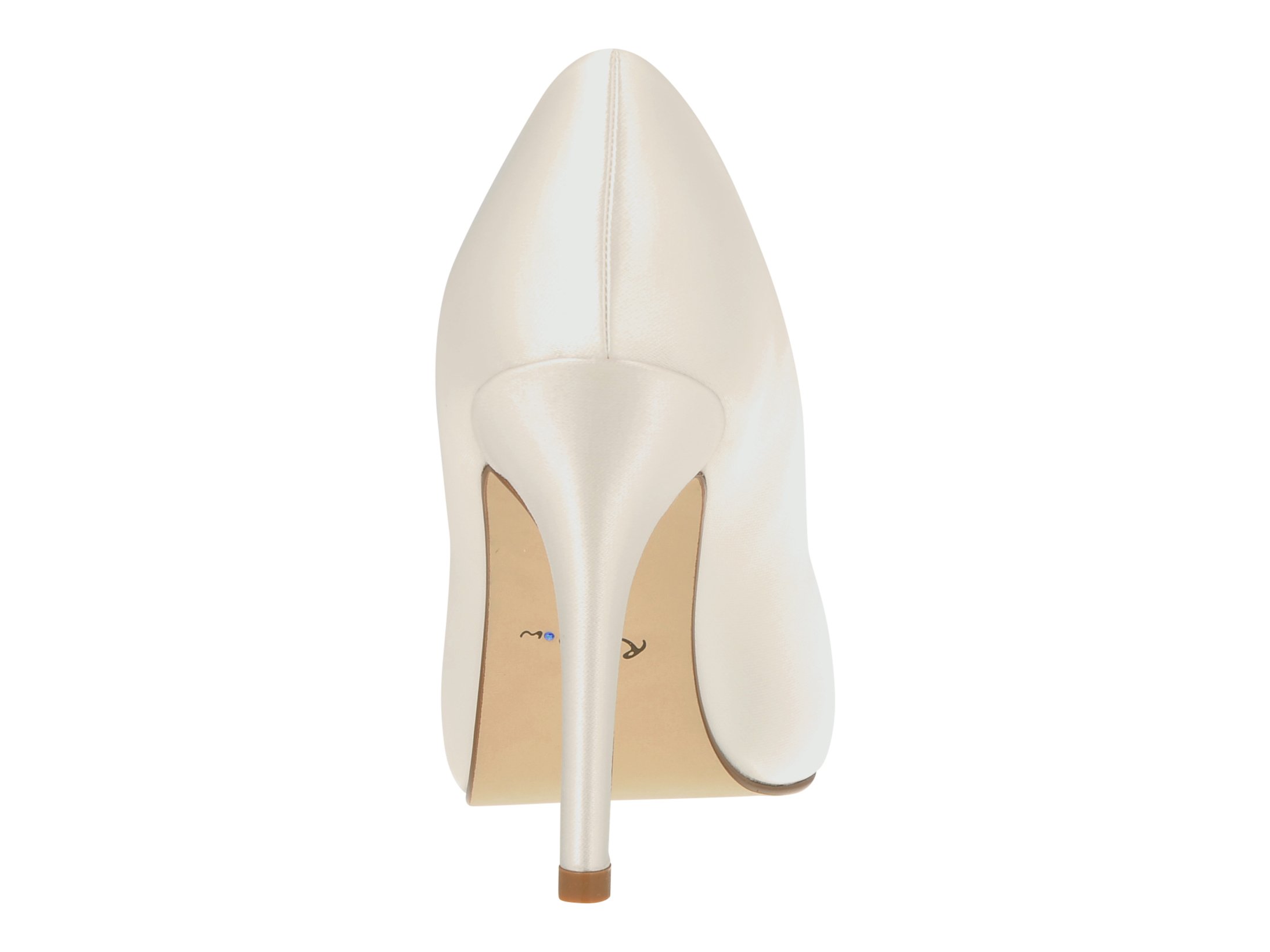 Rainbow Club Timeless Jerney Peep Toe Pumps Ivory Satin