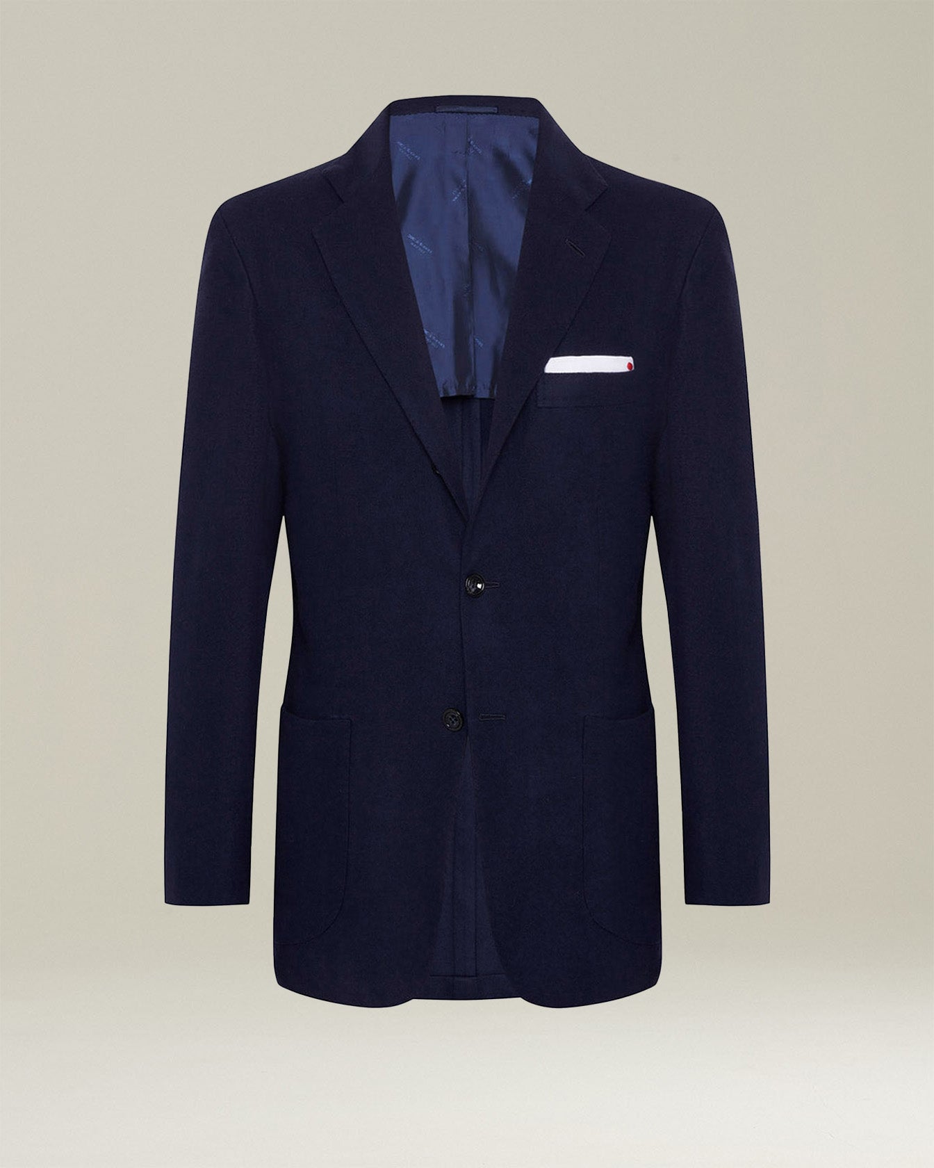 Kiton Jackets Giacca Lana Vergine Sakko Schurwolle navy
