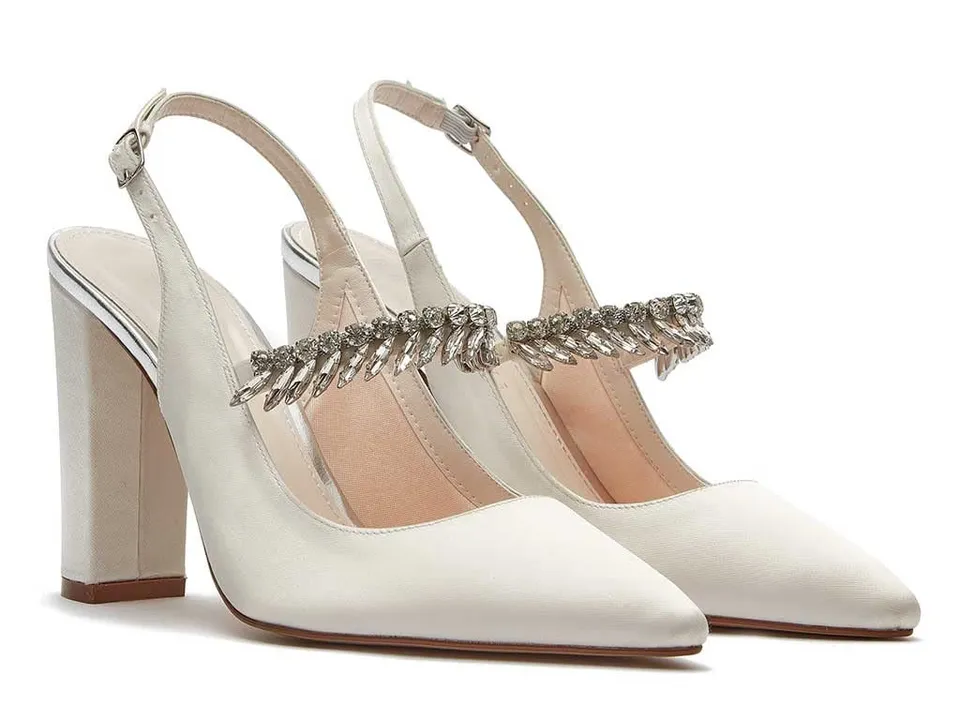 Rainbow Club Essentials Freya Pumps Elfenbein Satin 36 EU