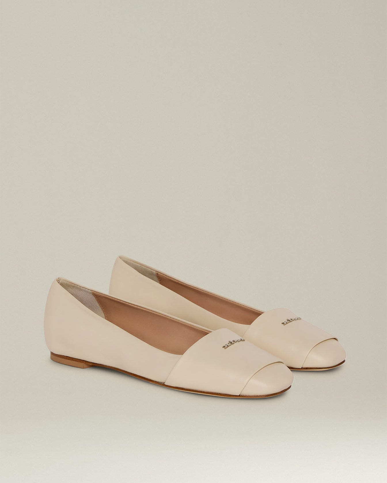 Kiton Ballet Flats Ballerinas Lammleder Gr. 38