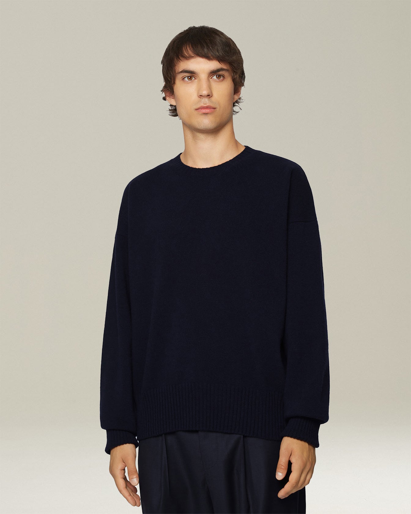 Kiton KNT Sweatshirt Baumwolle Logo Gr. L