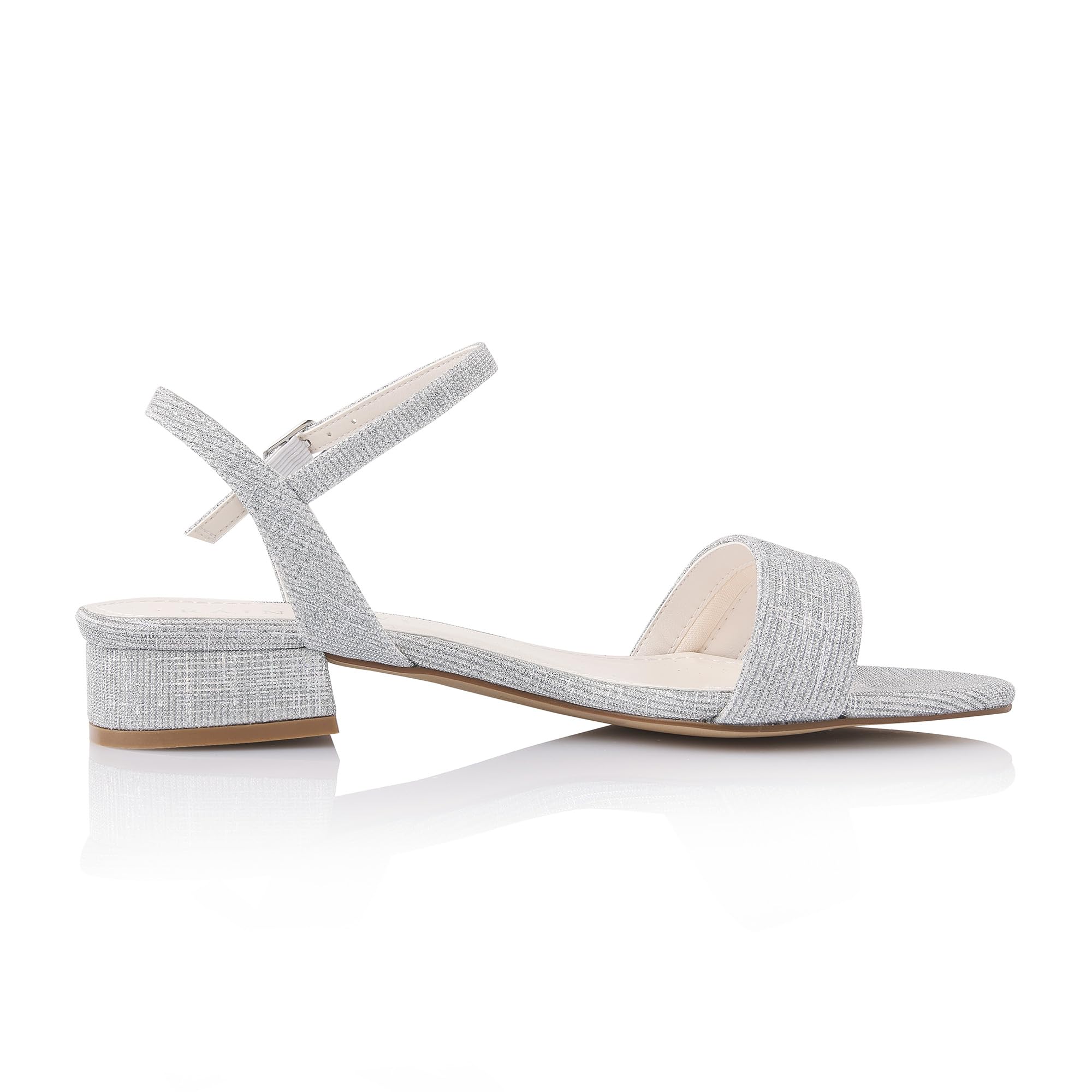 Rainbow Club Salli Braut Sandale Silver Metallic 3 cm 36-41