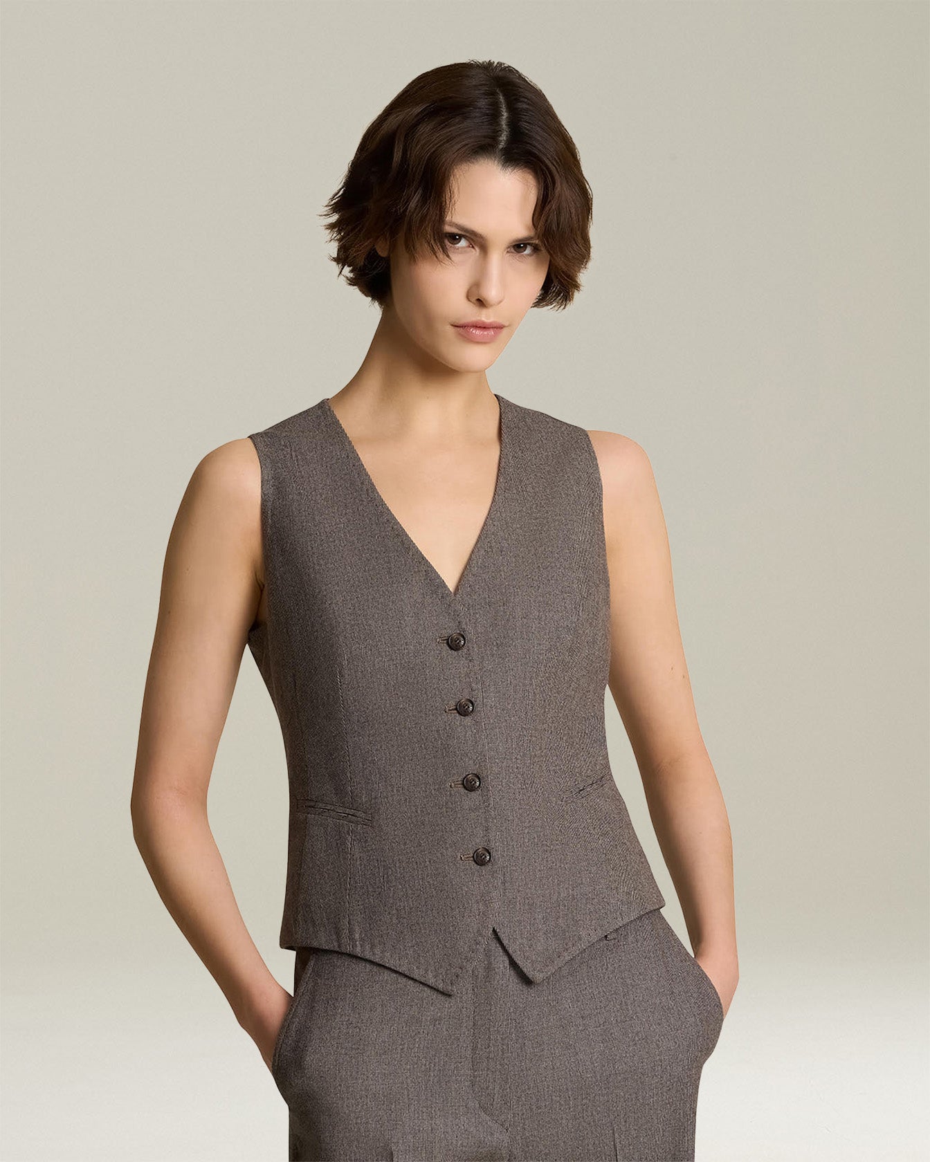 Kiton Gilet Panciotto Wolle Cashmere Weste Anzugweste