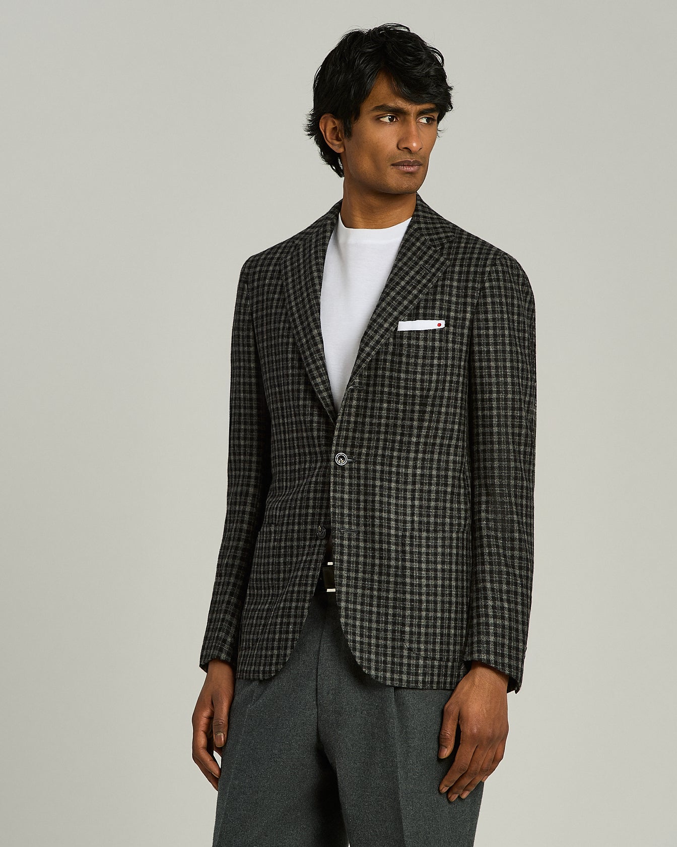 Kiton Cashmere Vicuna Sakko Karo Gr. 50