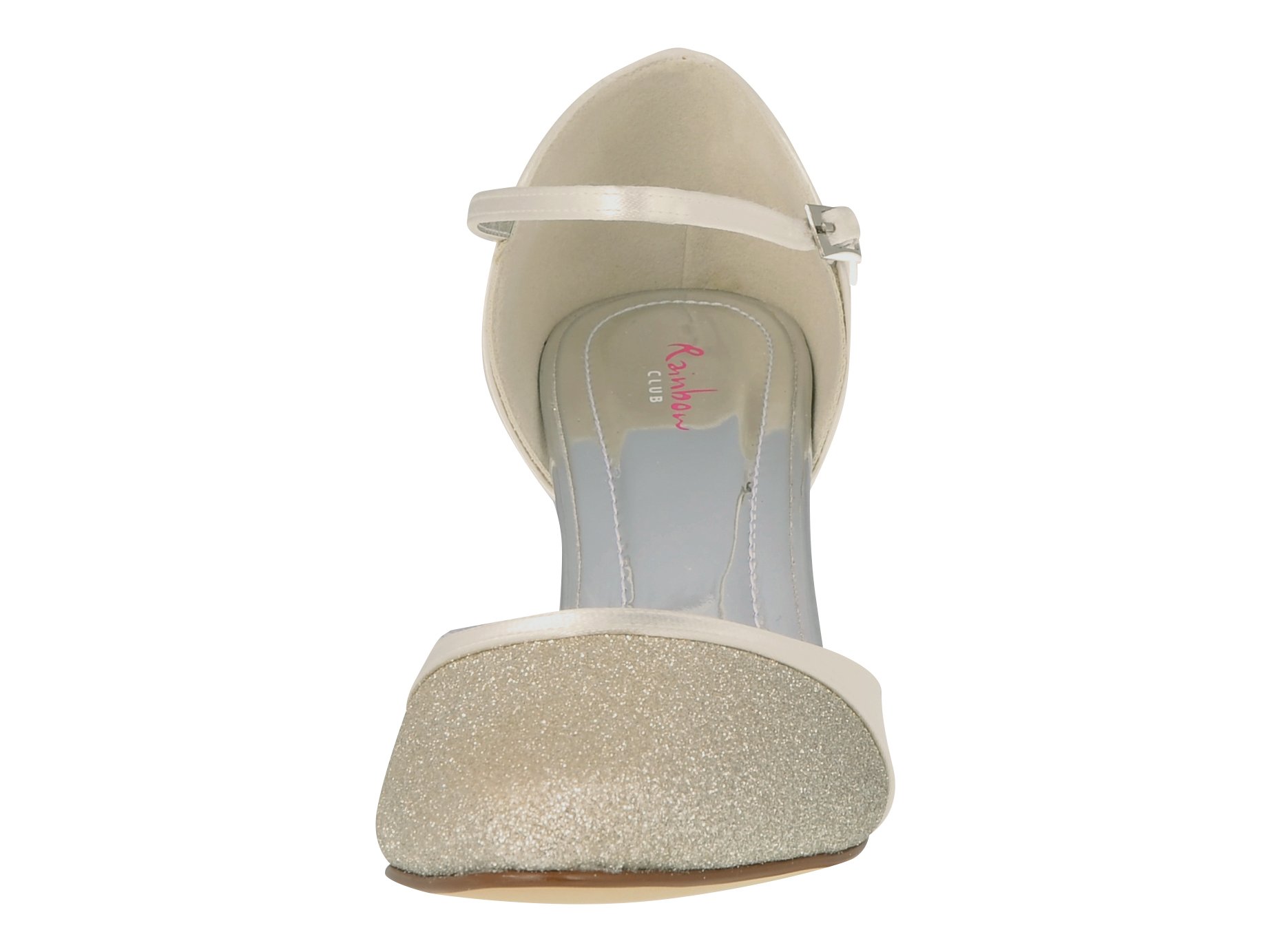 Rainbow Club Caroline Pumps Ivory Glitzer Gr 37