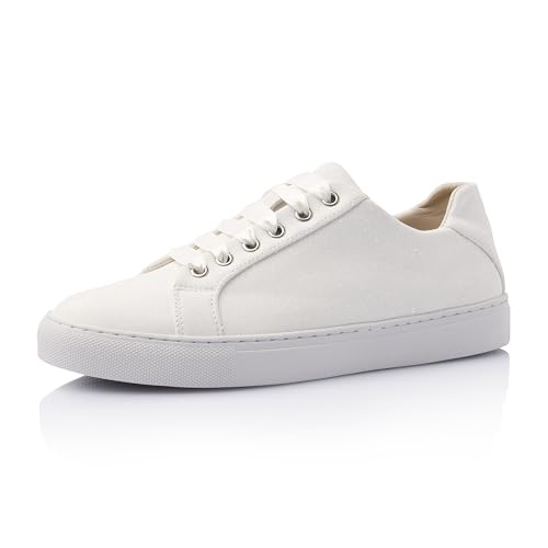 Rainbow Club Luxe Lysette Sneaker Off-White Metallic Flach