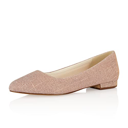 Rainbow Club Luxe Collection Lauri Ballerina Rose Metallic flach
