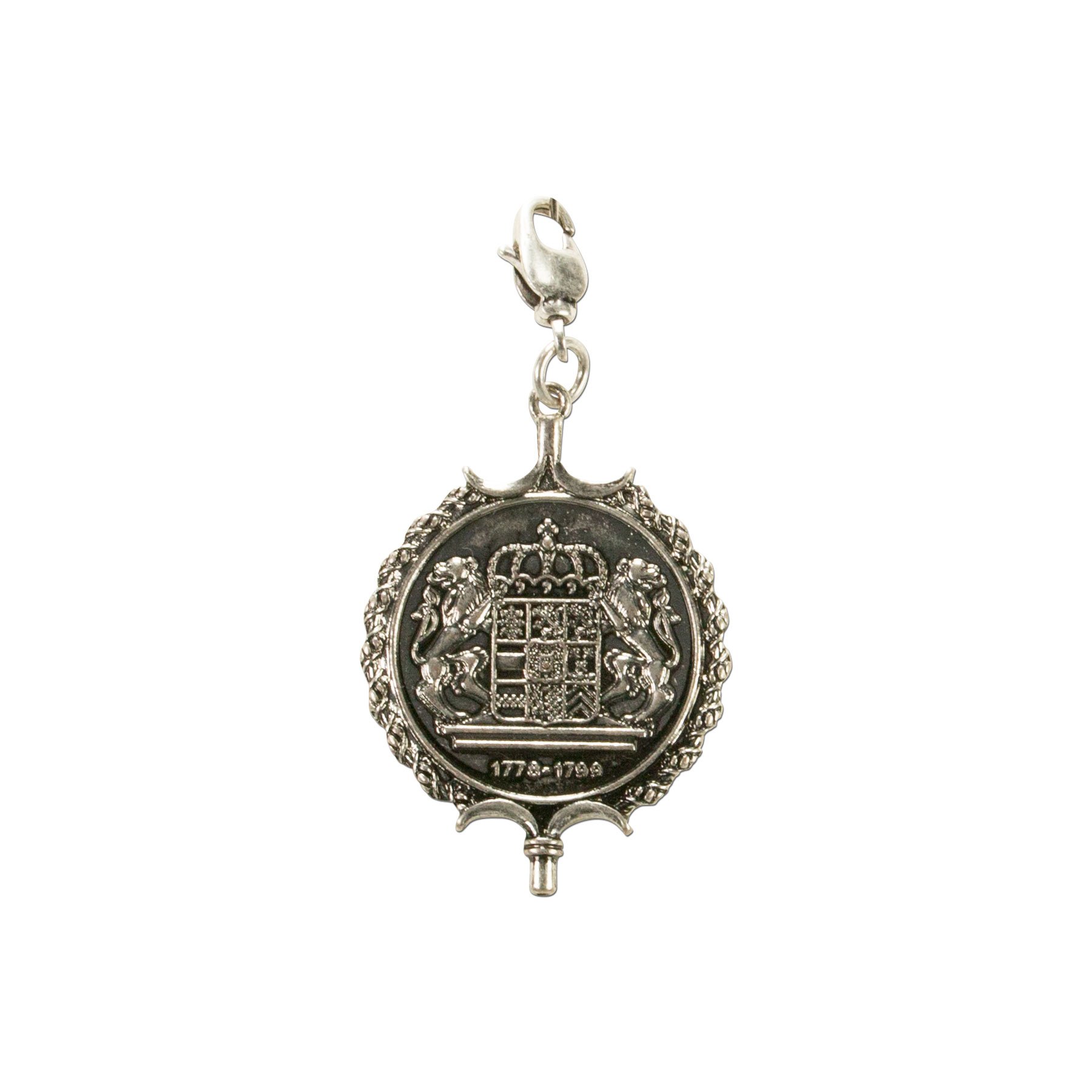 Alpenflüstern DAHEIM Anhänger AAH160 Bavaria-Münze antik-silber