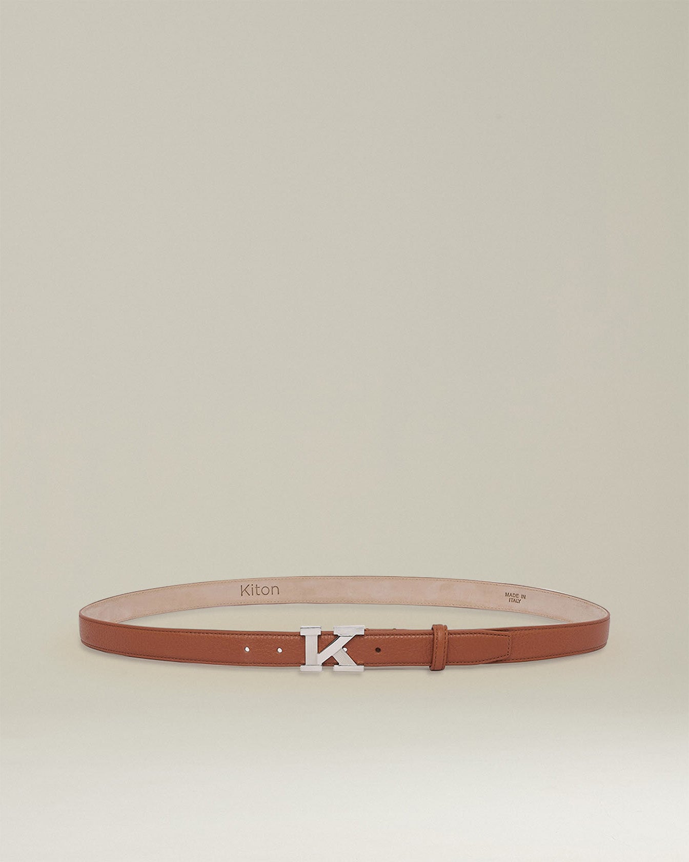 Kiton Belts Belt Deerskin Gürtel Whiskey Hirschleder 20mm