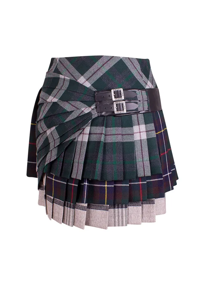 Rettl MEN Mc Aidan Tricolore Kilt Woll Karo