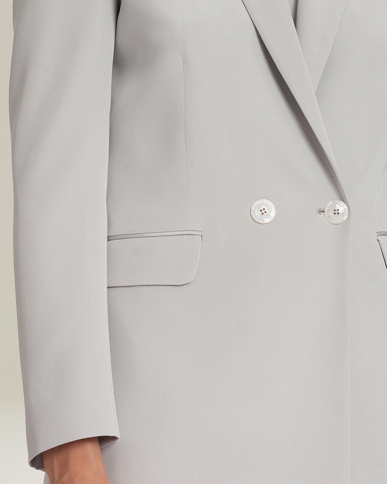 Kiton Jackets Giacca Seta Blazer Grau Seide