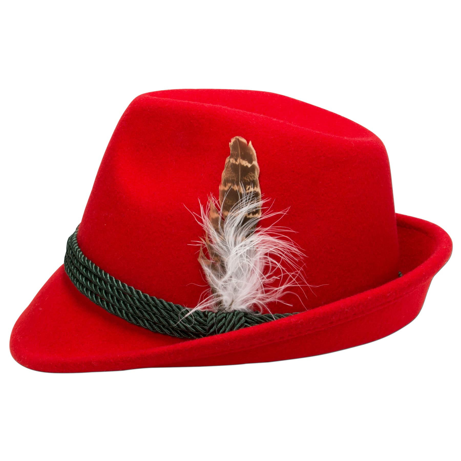 Alpenflüstern DAHEIM ADV02500M20 Filzhut rot M 56/57