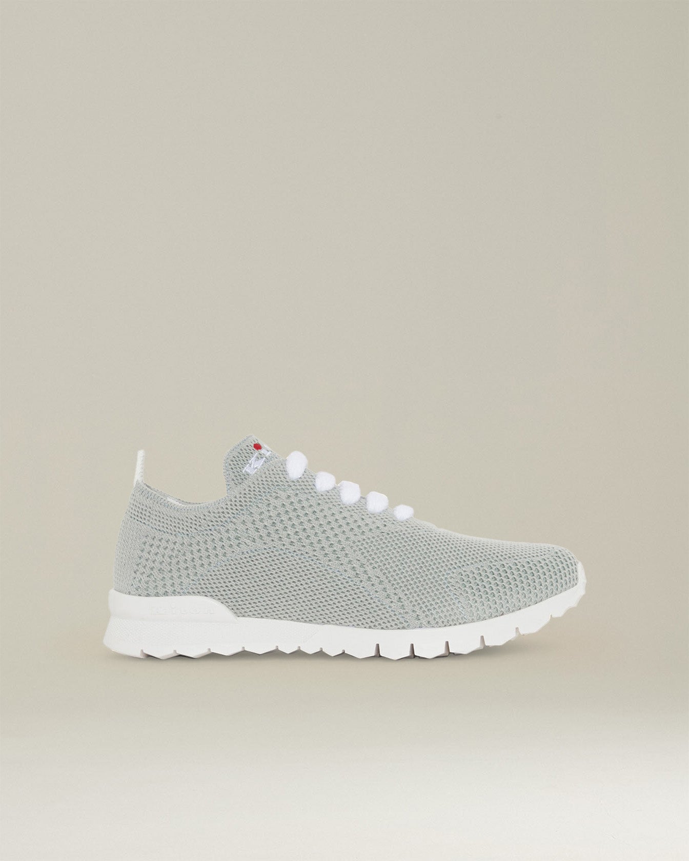 Kiton Fits Sneakers Cashmere Sneaker hellblau Kaschmir