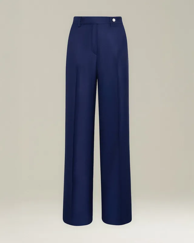 Kiton Trousers Viscose Leichte Damen Hose Viskose Alltag