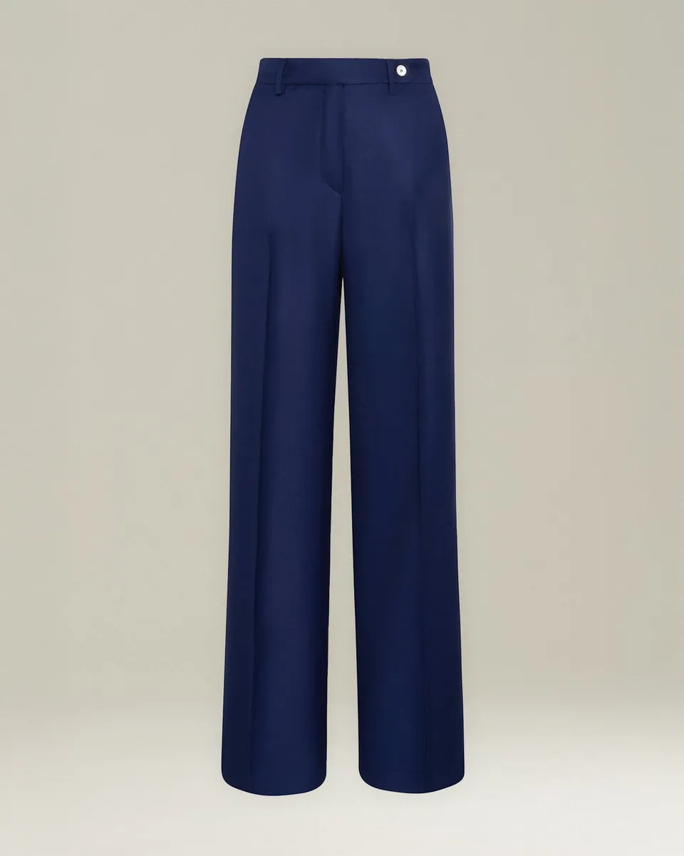 Kiton Trousers Viscose Leichte Damen Hose Viskose Alltag