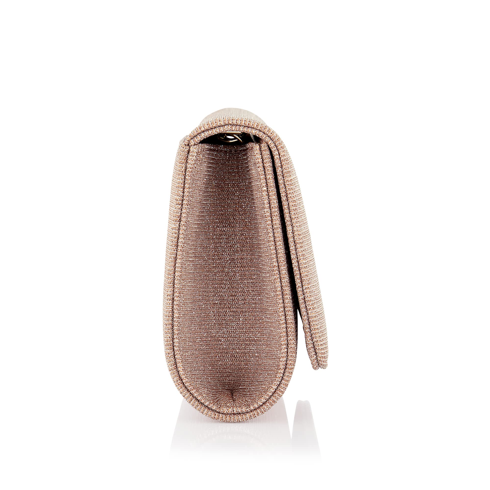 Rainbow Club Dafina Braut Clutch Rose Metallic mit Kette