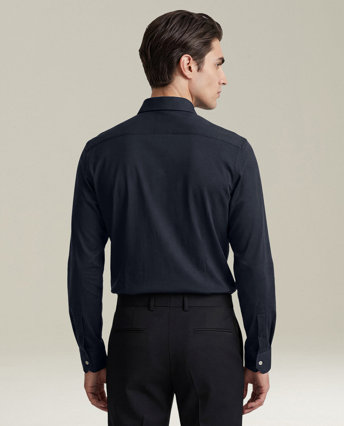 Kiton Shirts Nerano Hemd navy Baumwolle