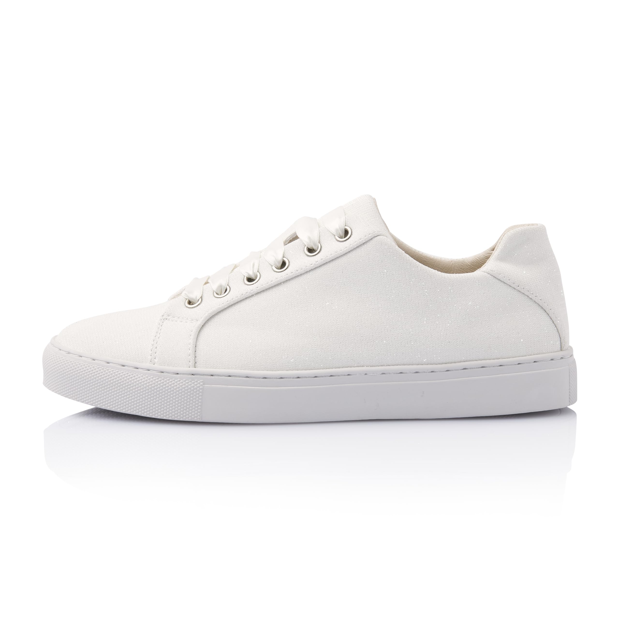 Rainbow Club Luxe Lysette Sneaker Off-White Metallic Flach