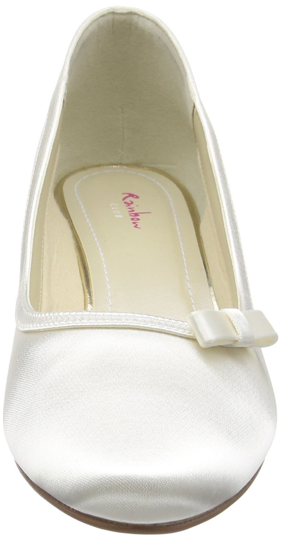 Rainbow Club Timeless Josephine Pumps Ivory Satin 5cm Absatz