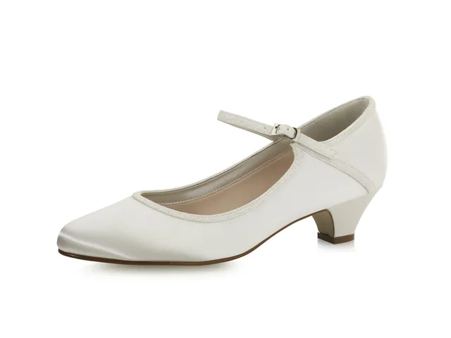 Rainbow Club Embellished Faye Brautschuhe Silber Glitzer 39