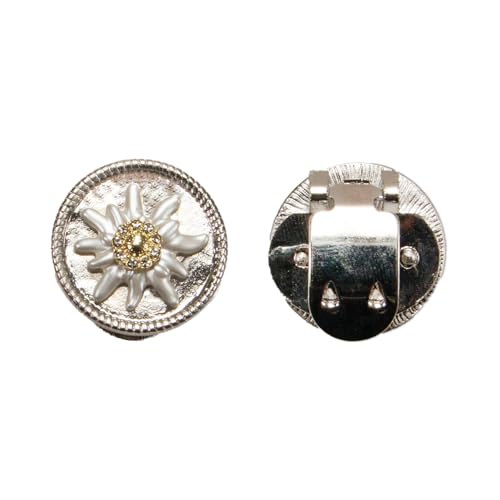 Alpenflüstern DAHEIM Greta API121 Schuhclips Edelweiß