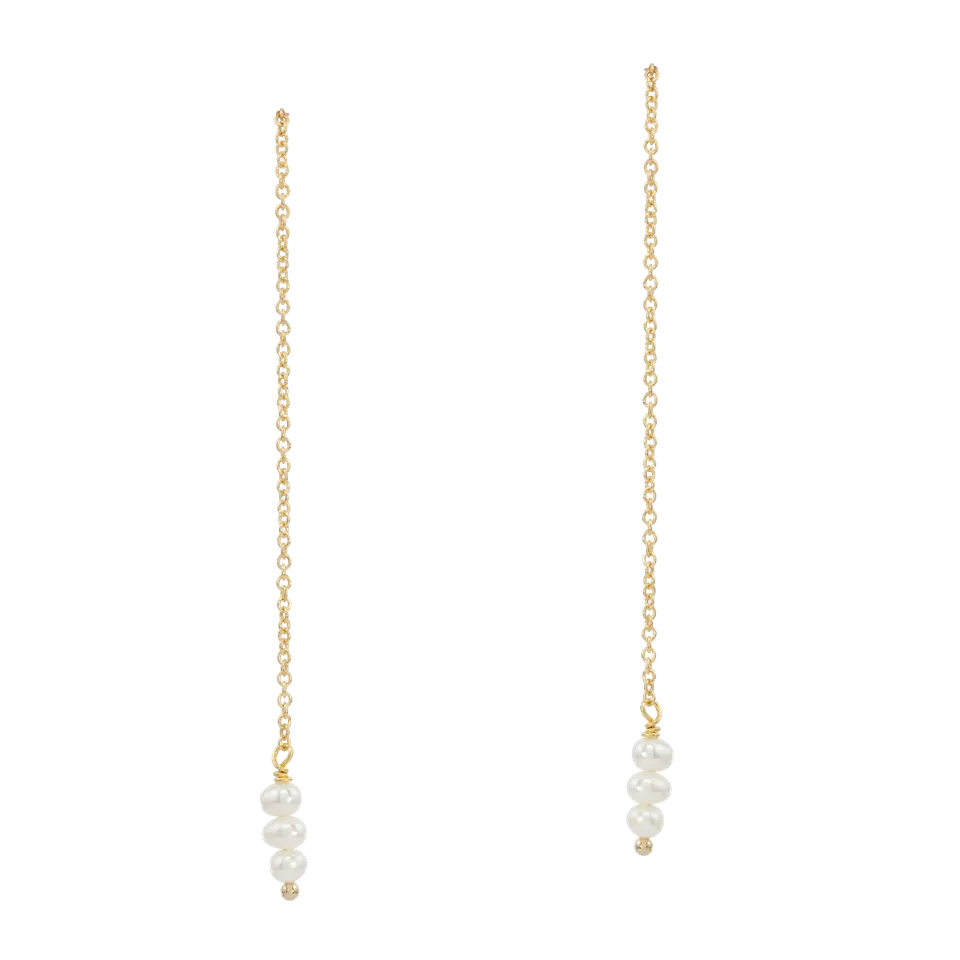 Juvelan Perfect Match Durchzieher Ohrringe Silber 13cm