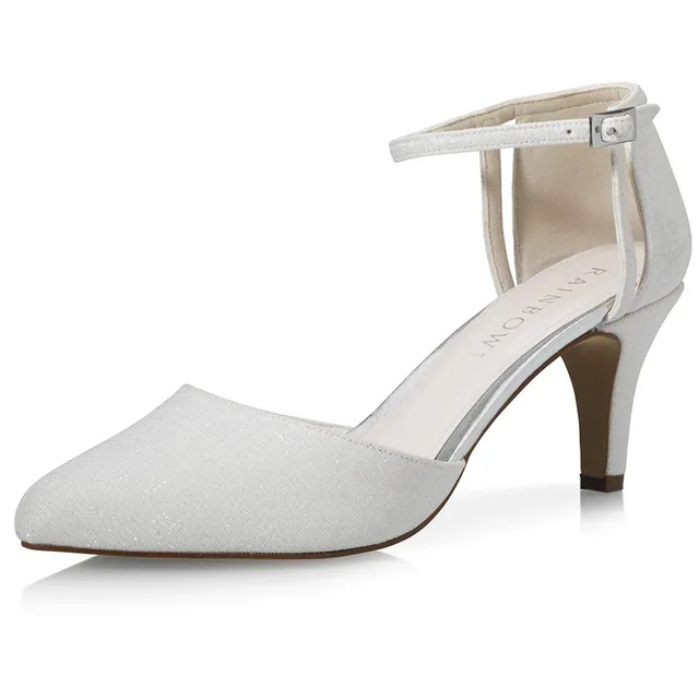 Rainbow Club Sarina Pumps Off-White-Metallic 6,5 cm