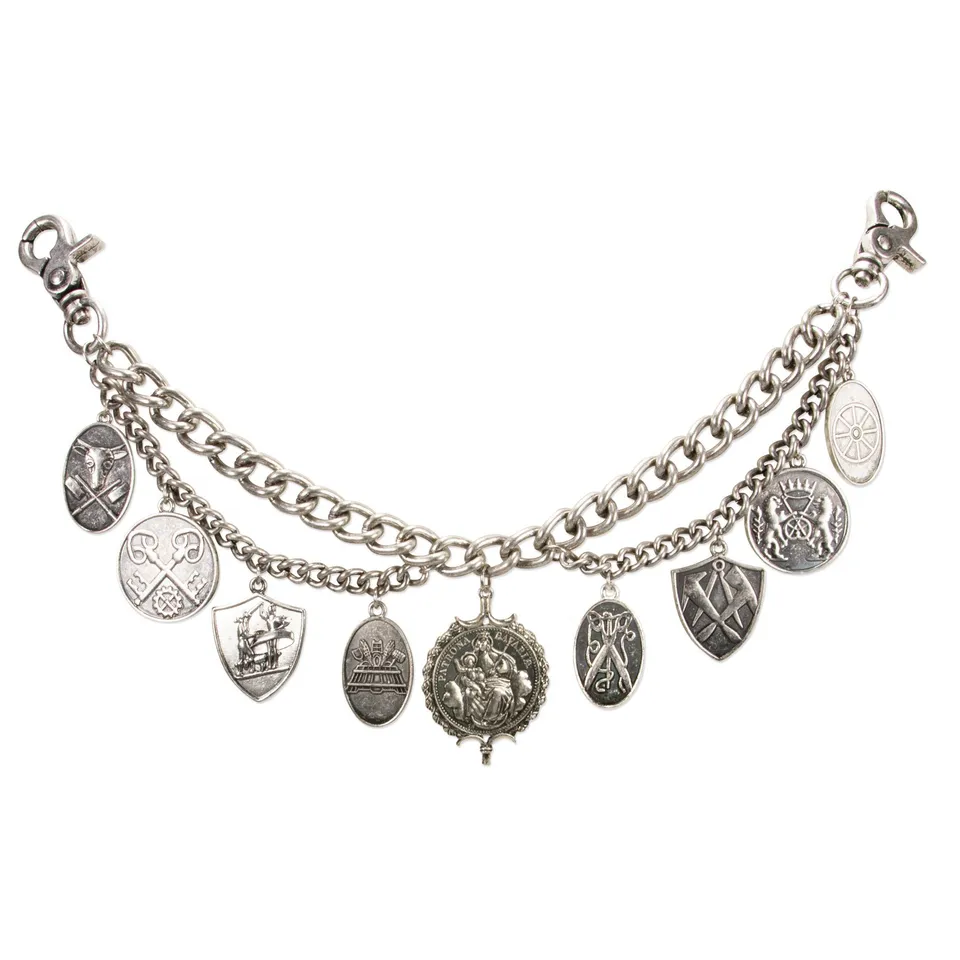 Alpenflüstern DAHEIM HCH025 Charivari Maibaum antik-silber