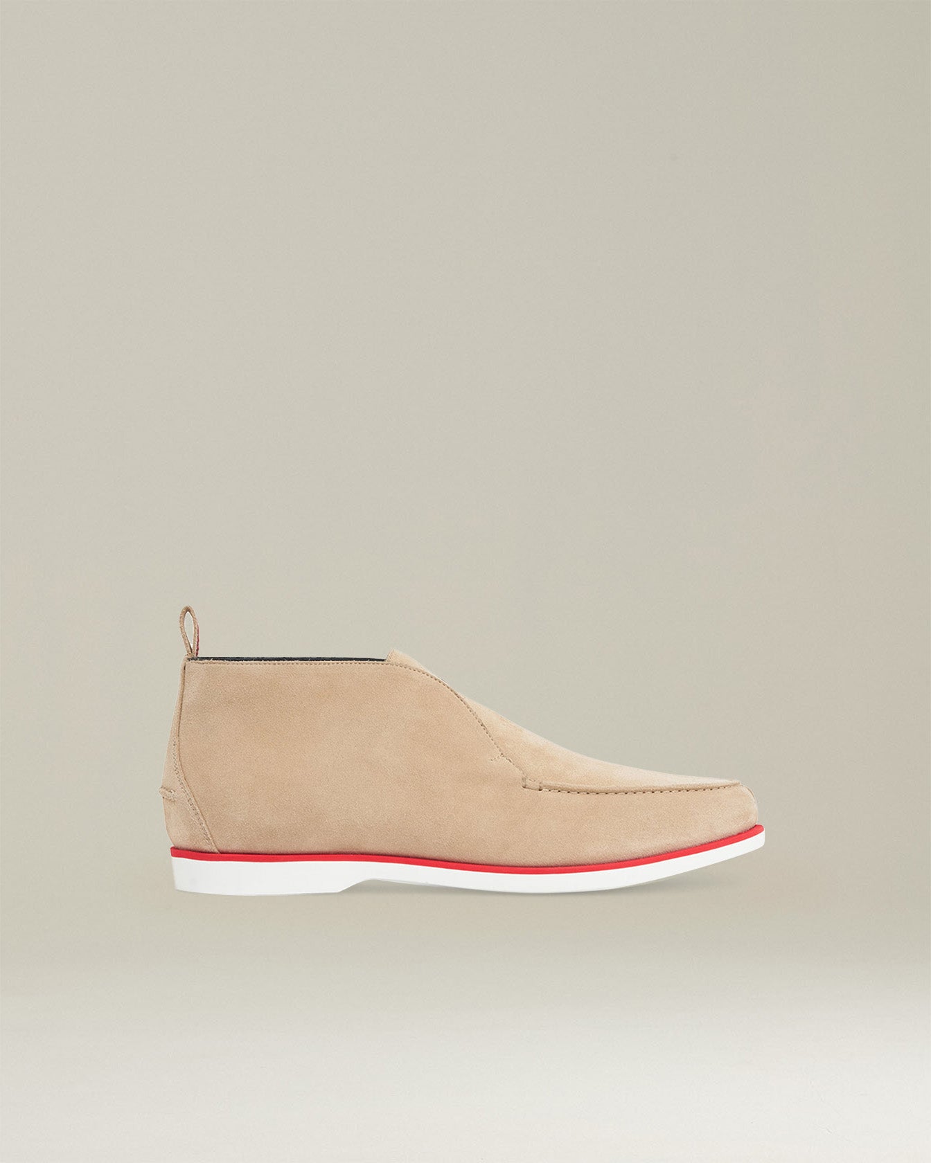 Kiton Ankle Shoes Halbstiefel Beige Kalbsleder Gr. 42