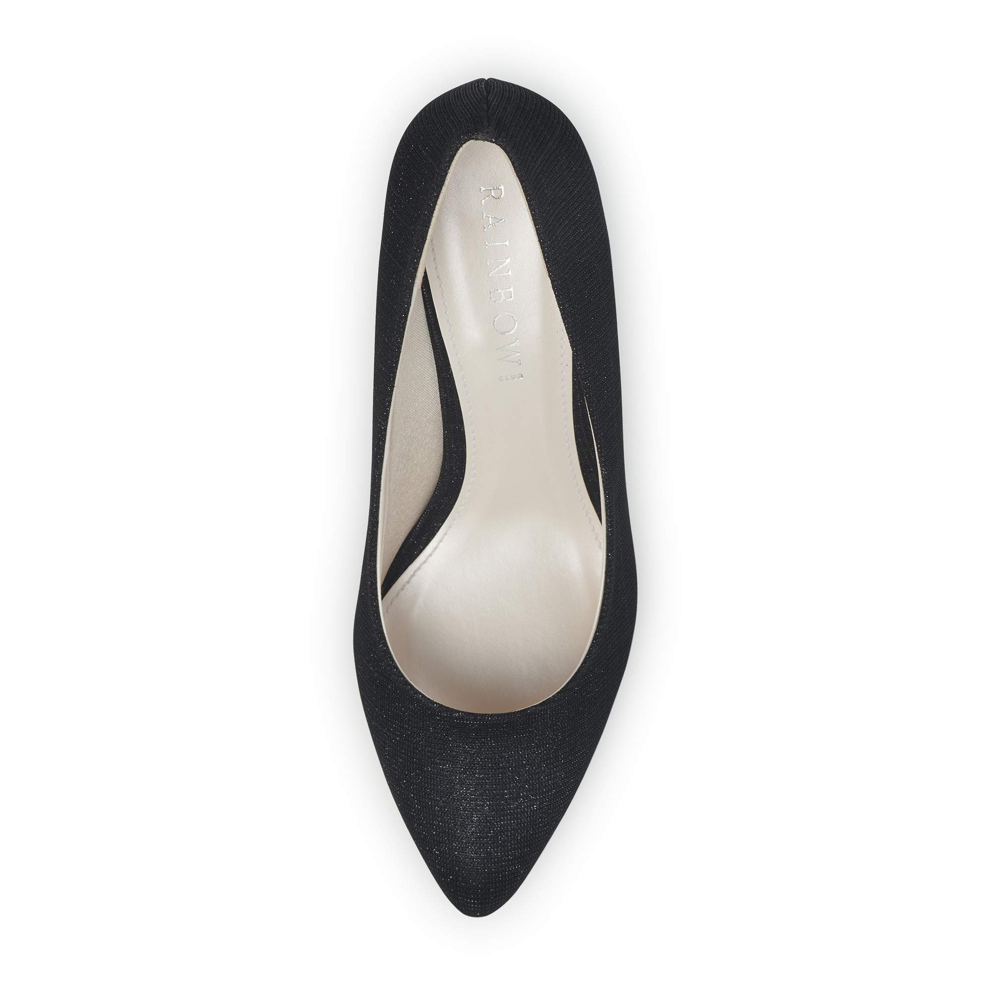 Rainbow Club Luxe Collection Brooke Pumps Black Metallic 6,5 cm
