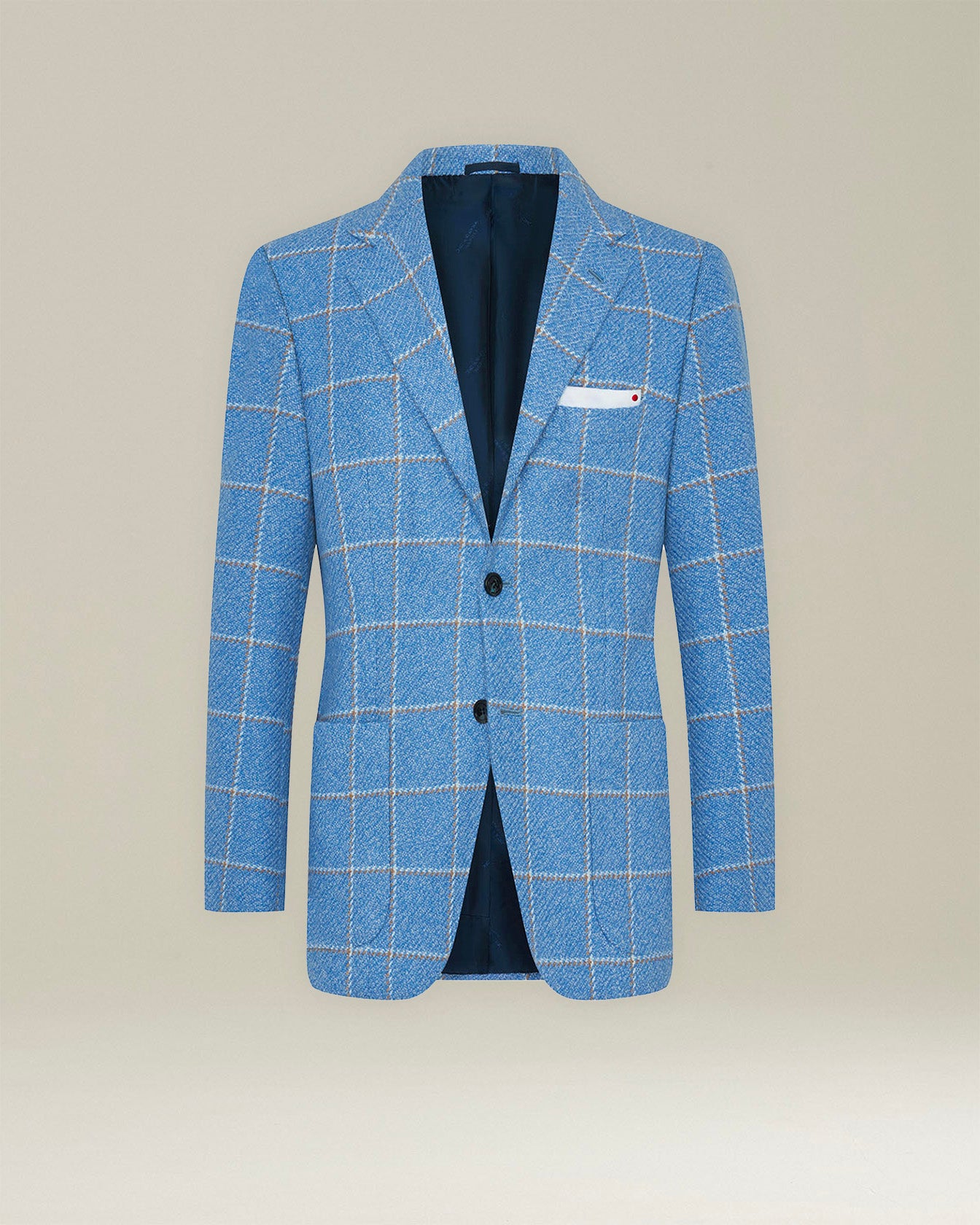 Kiton Jackets Checked Blazer Sakko 50 Kaschmir Karo