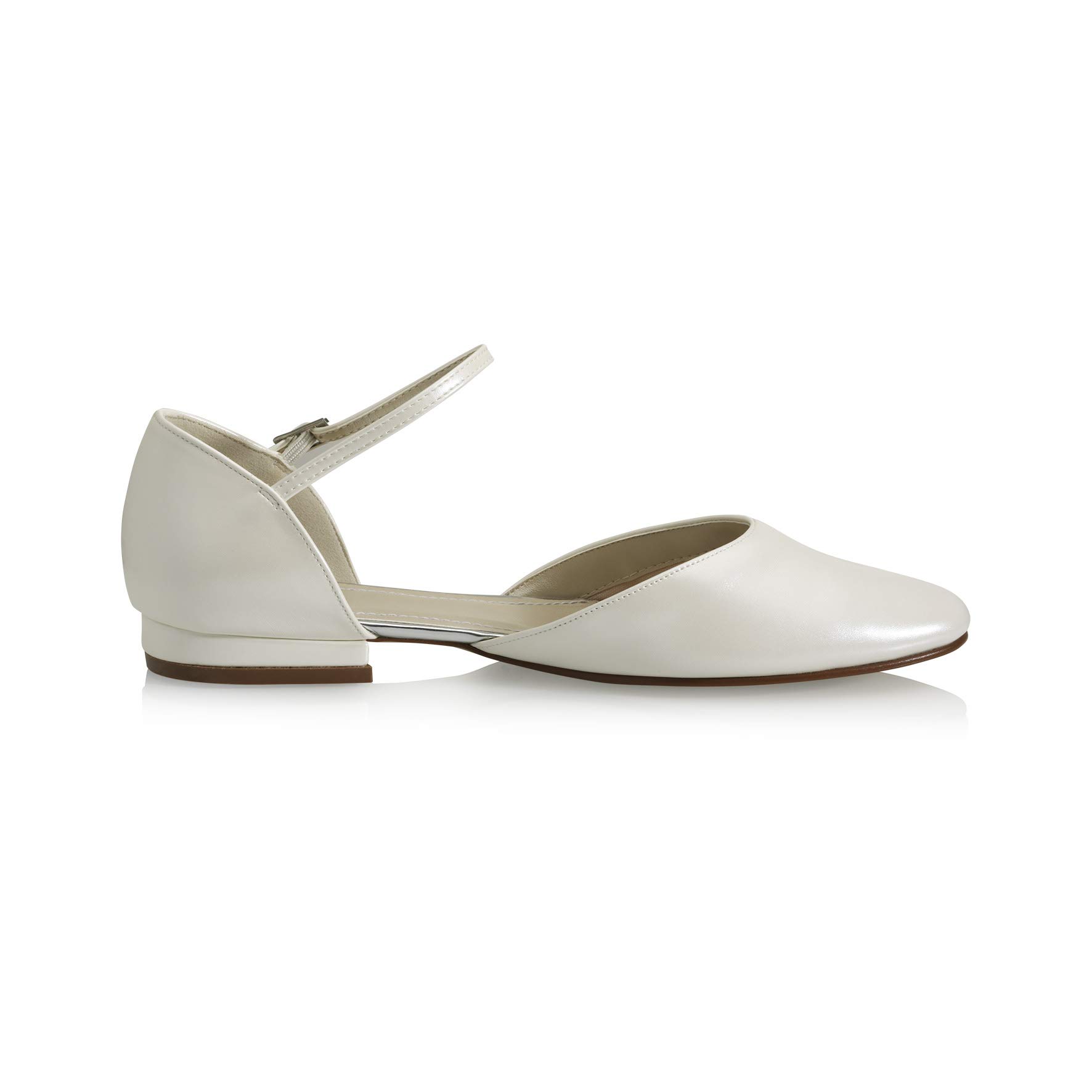 Rainbow Club Timeless Little Rosie Pumps Creme flach vegan
