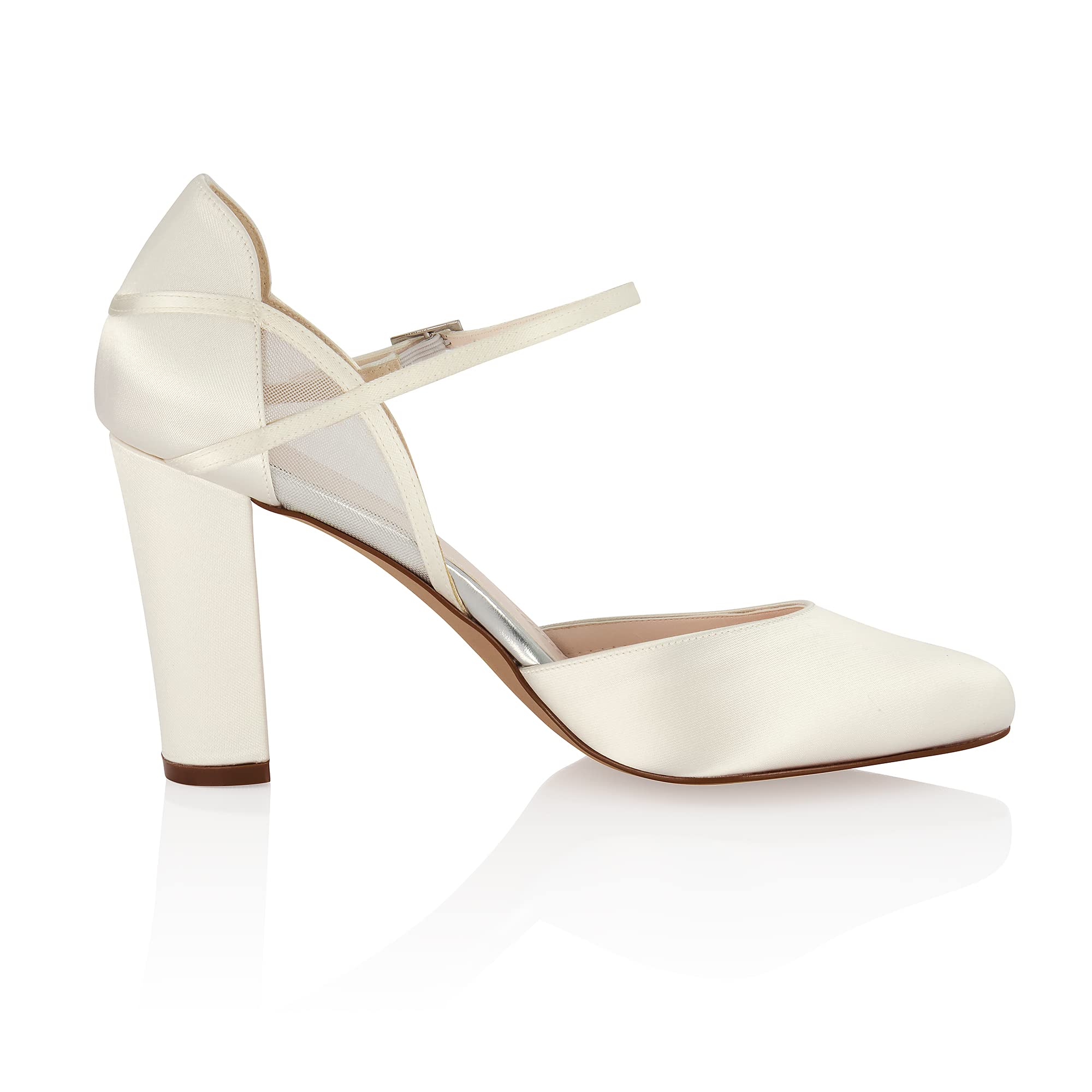Rainbow Club Timeless Jacki Pumps Ivory Satin Gr.39