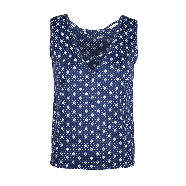 Rettl WOMEN Mele Top Damen Jersey Blaudruck