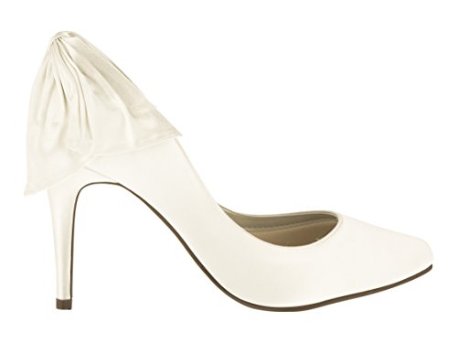 Rainbow Club Timeless Lillie Pumps Ivory Satin klassisch