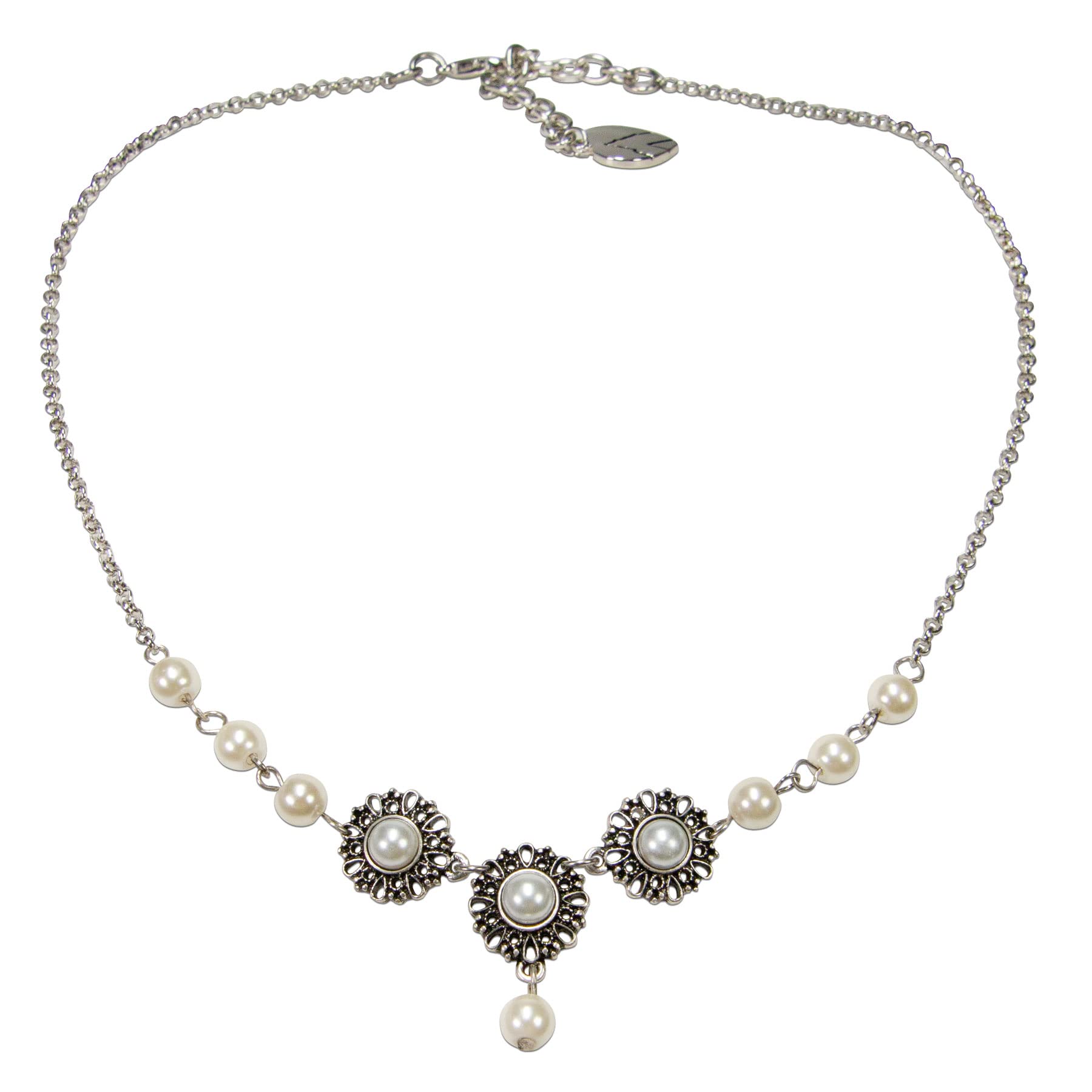 Alpenflüstern DAHEIM Helena SET059 Schmuckset antik-silber