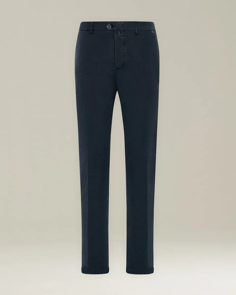 Kiton Leisure Hose Baumwolle Lyocell Herren