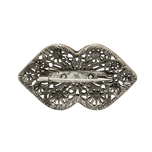 Alpenflüstern DAHEIM Lissy API077 Blusenbrosche antik-silber
