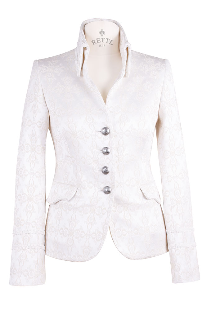 Rettl Artemis Dirndl Damen Stretchbrokat tailliert
