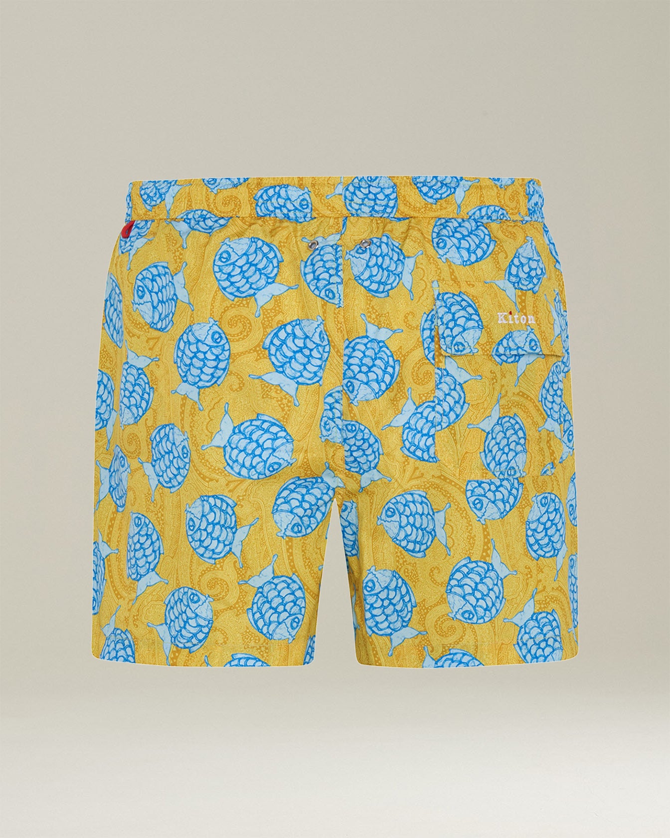 Kiton Swimwear Badehose Polyester Boxer Herren