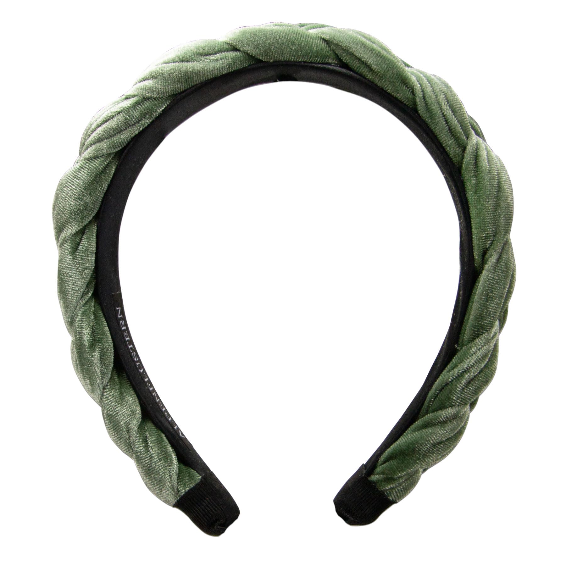 Alpenflüstern DAHEIM ADV132 Haarreif Samt salbei-grün 4 cm