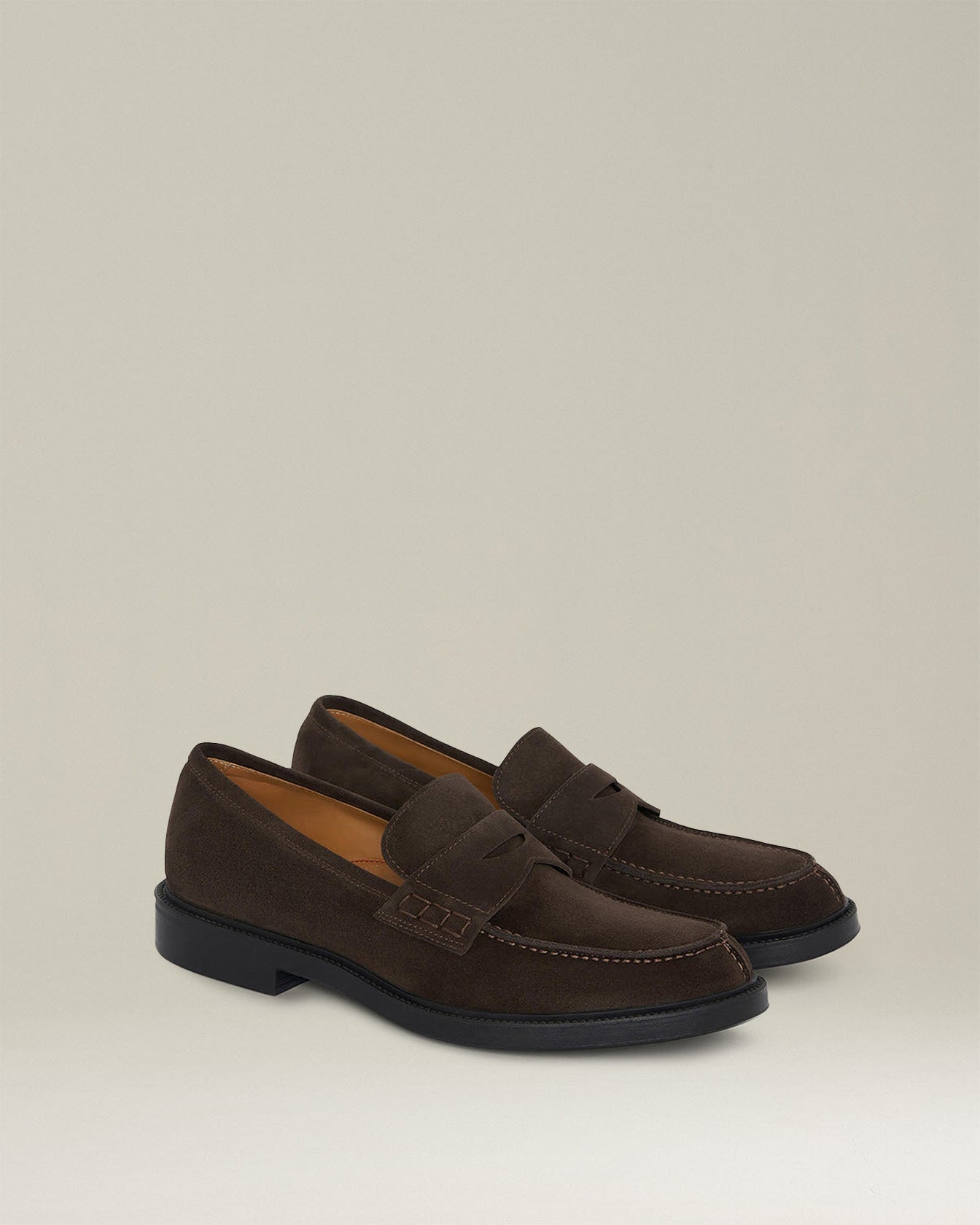 Kiton Shoes Mocassino Loafer Wildleder