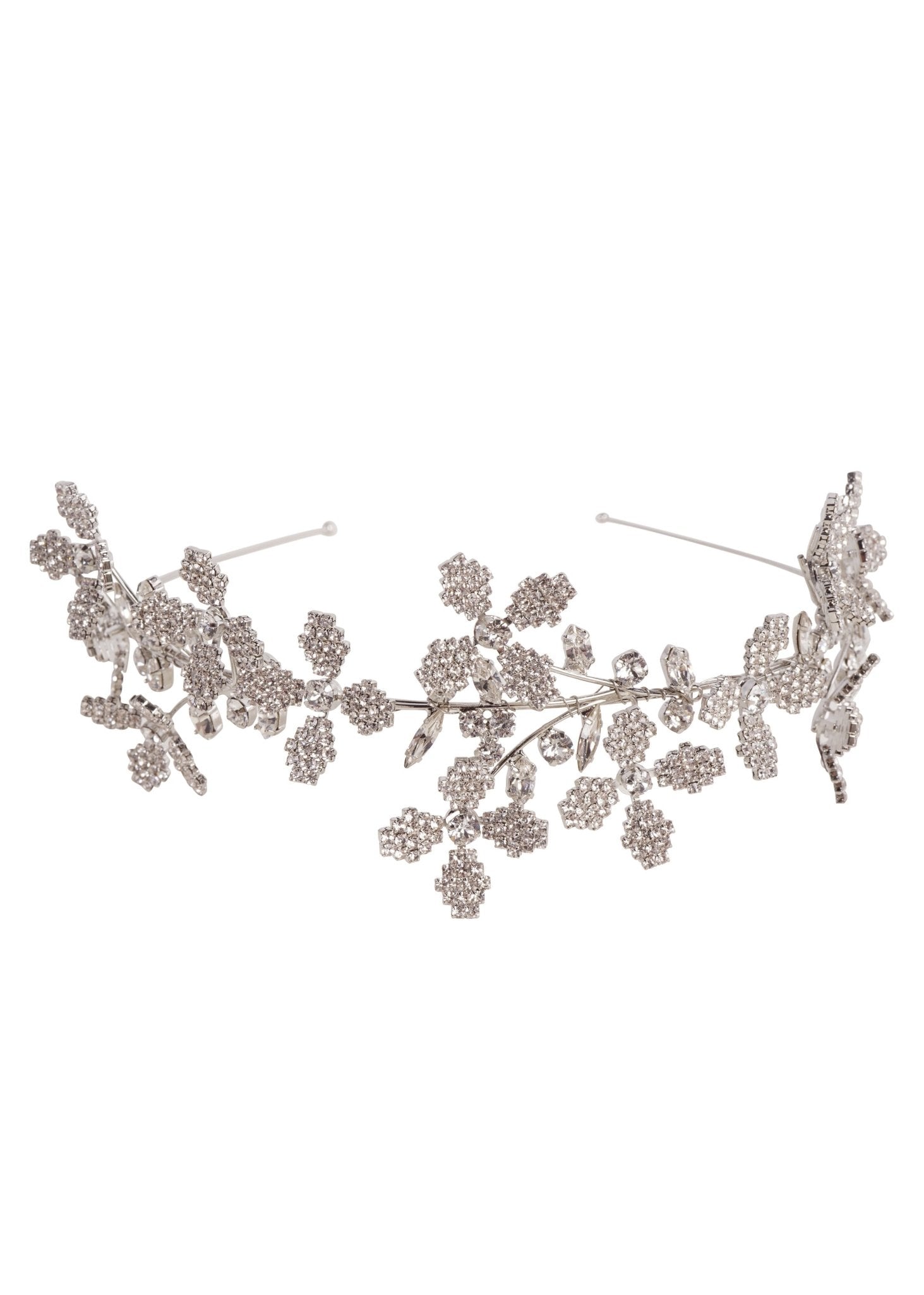 Elizabeth Bower Budding Cascade Haarband Gold Kristall