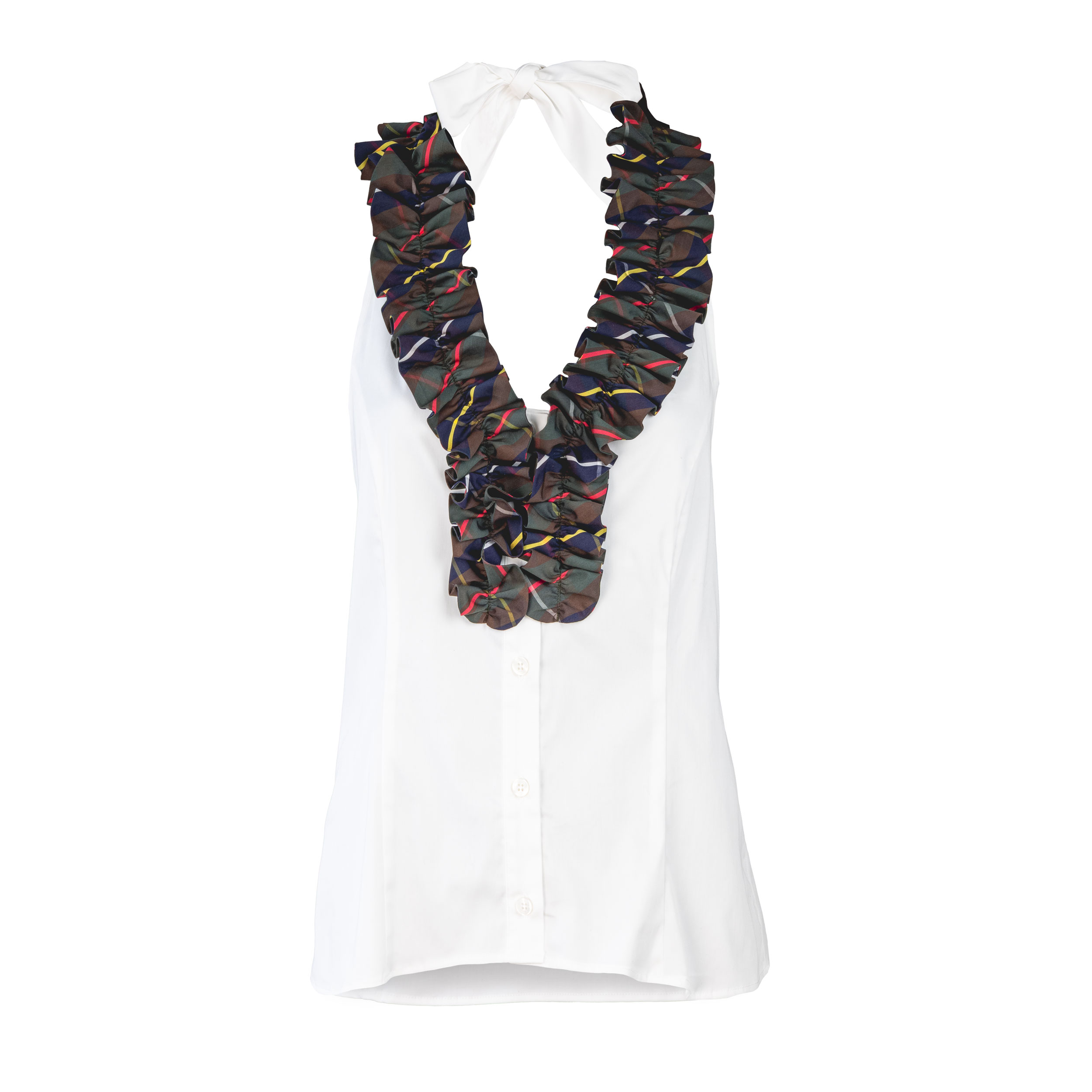 Rettl WOMEN Gerda Neckholder-Bluse weiss