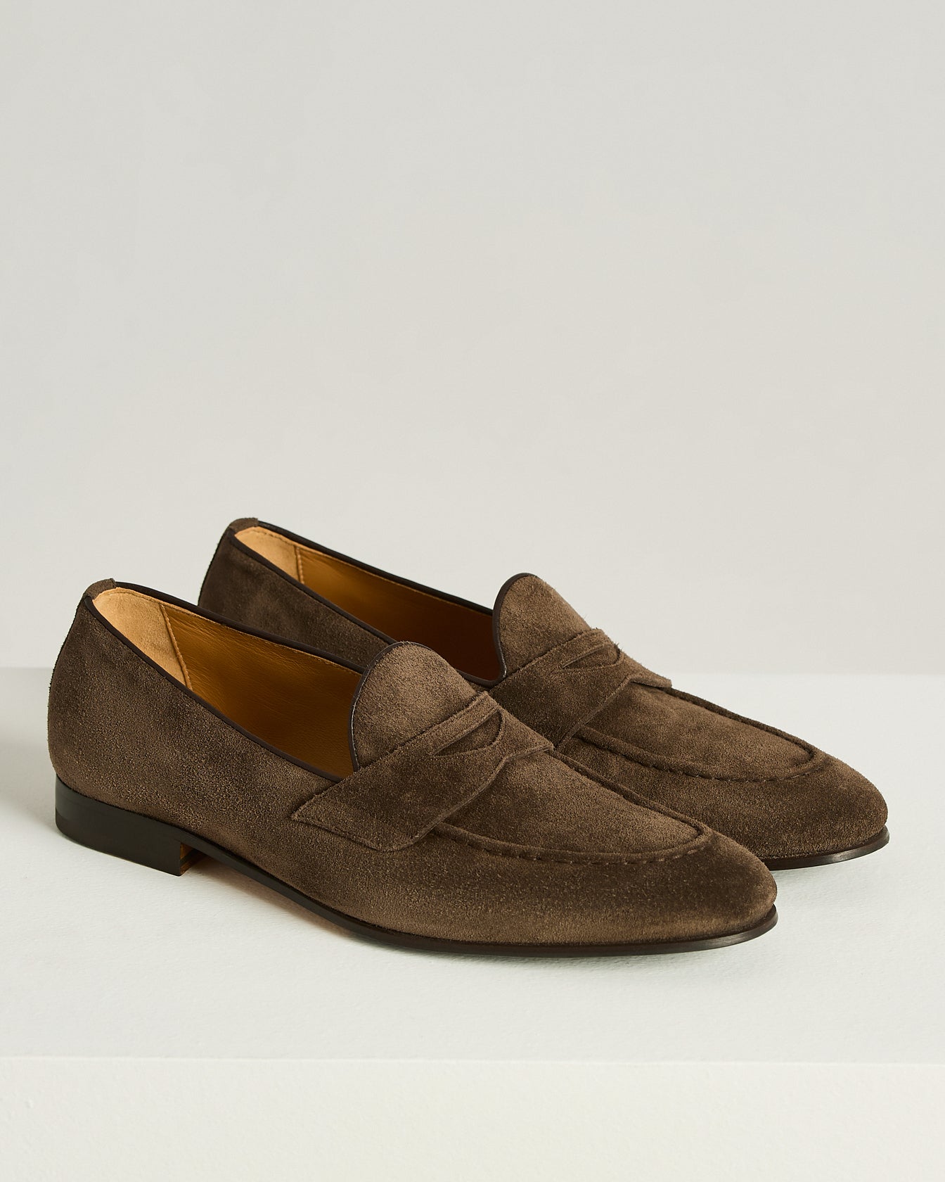 Kiton Shoes Suede Loafers Dark Brown Loafer Dunkelbraun Wildleder