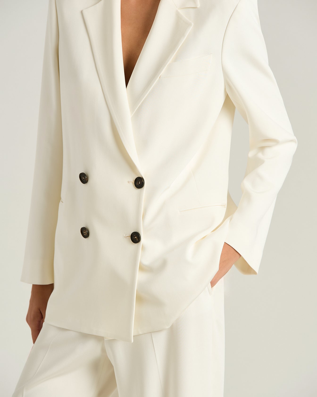 Kiton Jackets Silk Satin Blazer Seide doppelreihig